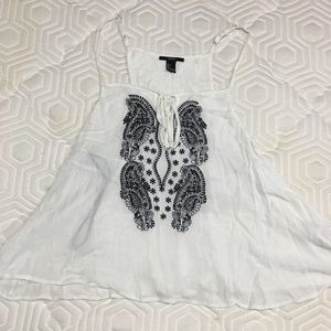 Forever 21 White Top (L)